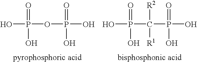 Effervescent compositions comprising bisphosphonates and methods related thereto