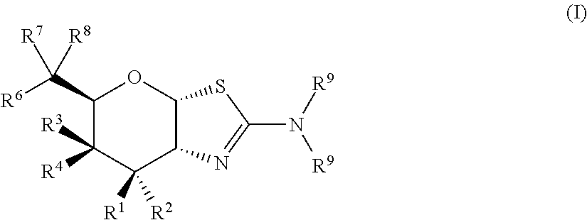 Selective glycosidase inhibitors and uses thereof