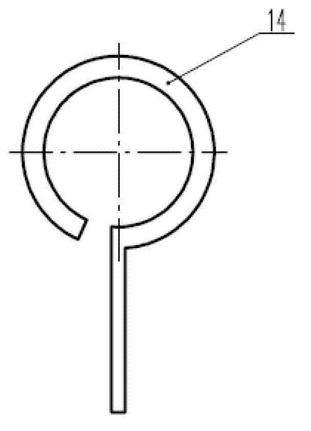 Wire arranging device of winding machine