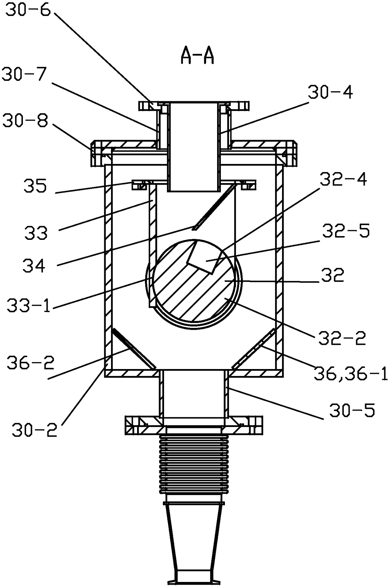 Automatic charging device for single crystal furnace and operation method of automatic charging device