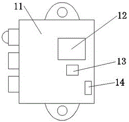 A temperature-controlled intelligent lock for anti-theft doors