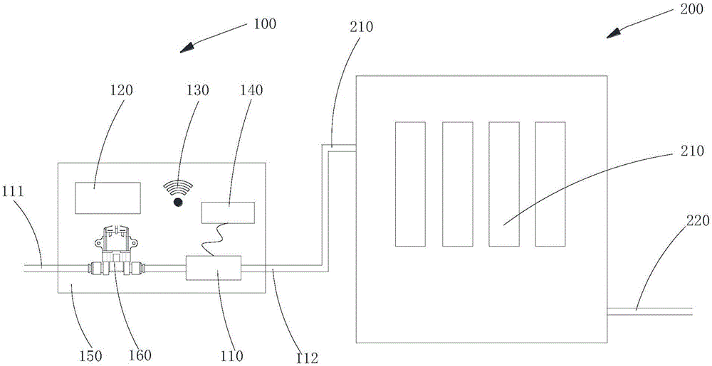 Water quality detection device, water purifier, water purification system and control method thereof