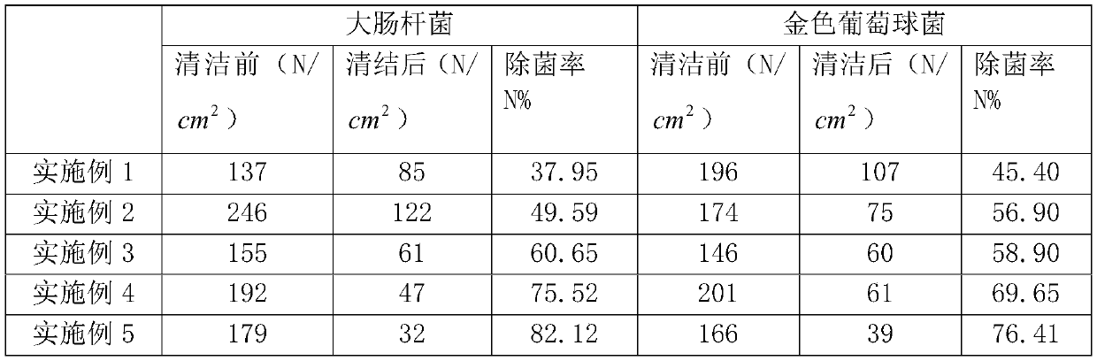 Antibacterial treatment method of down jackets