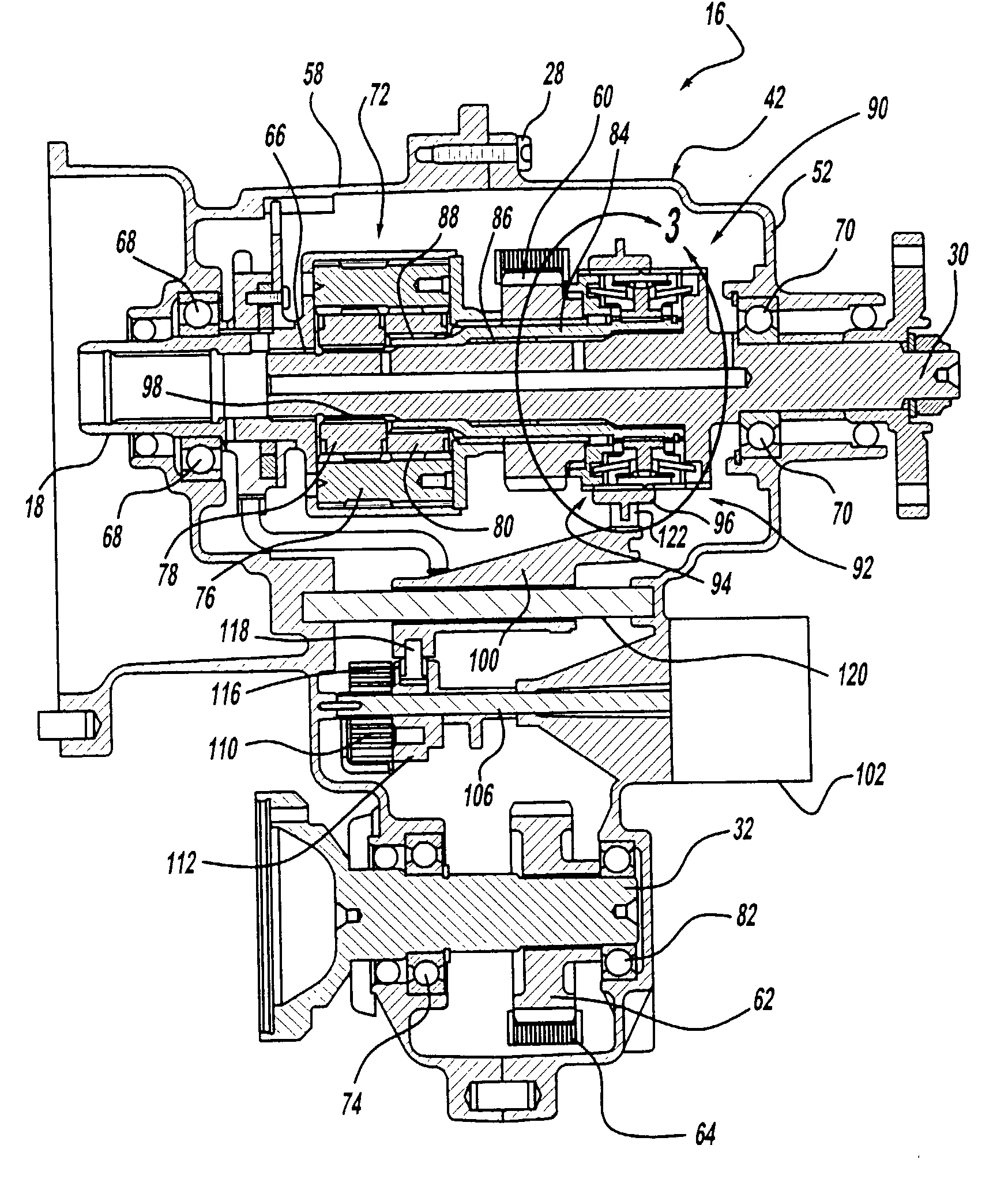 Transfer case with synchronizer clutch