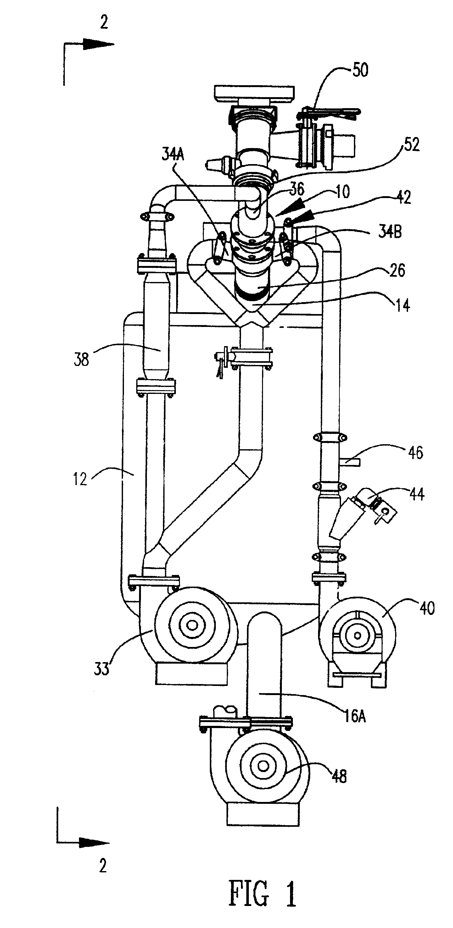 Cement mixing system for oil well cementing