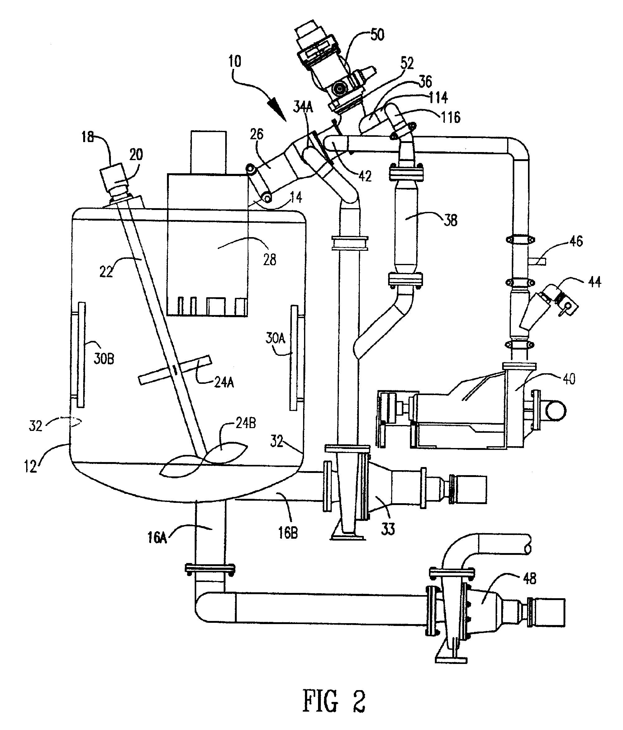 Cement mixing system for oil well cementing