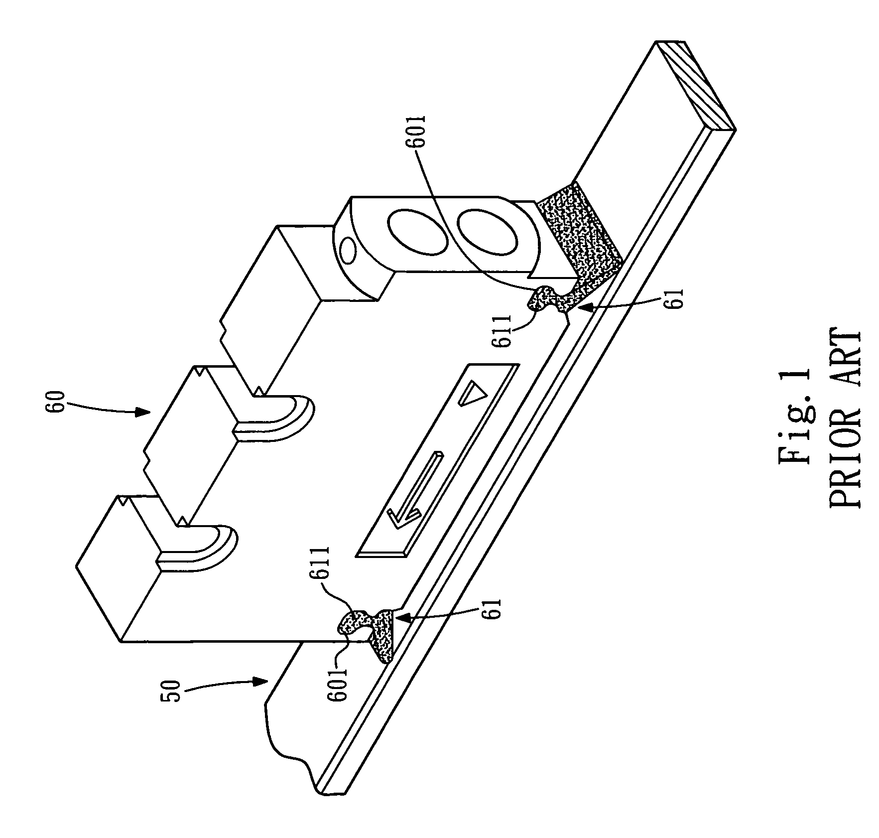 Pneumatic cleaning module for magnetic ruler of position measurement system