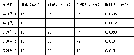 High temperature resisting composite water treatment agent and preparation method thereof