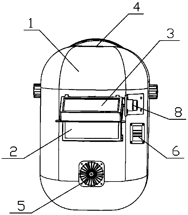 Multifunctional automatic environment-friendly welding cap