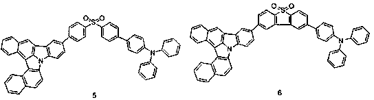 Delayed fluorescent material and preparation method thereof and device prepared by using material