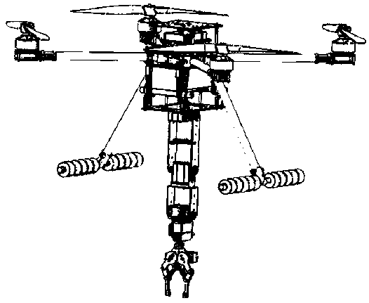 Unmanned aerial vehicle dunking and rebounding self-evolution intelligent system and control method