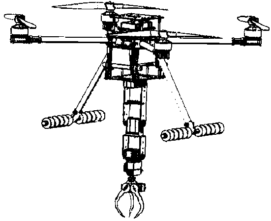 Unmanned aerial vehicle dunking and rebounding self-evolution intelligent system and control method