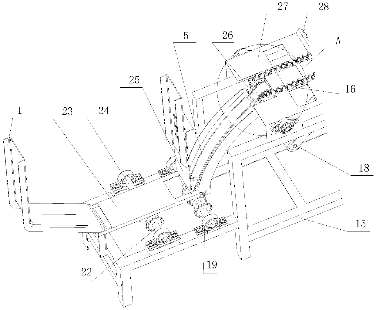 Chopstick sorting detecting device and algorithm