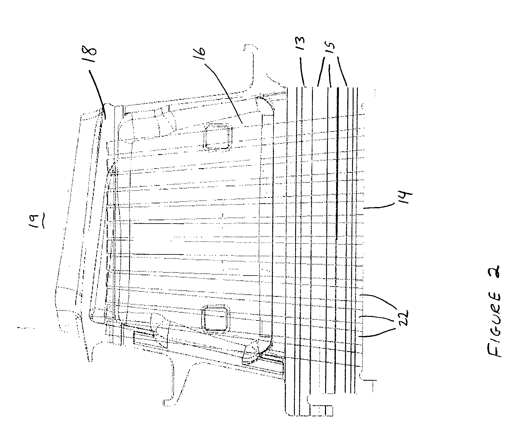 Turbine blade attachment lightening holes