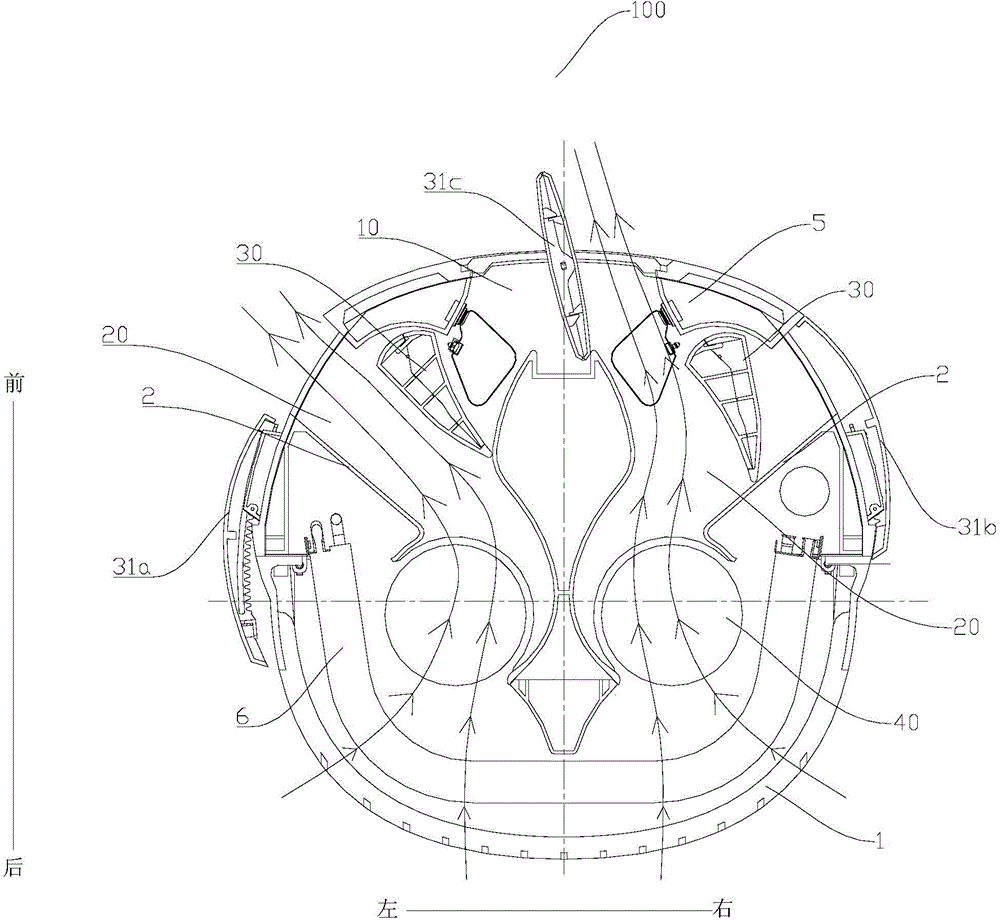 Air-conditioner indoor unit and air outlet control method of air-conditioner