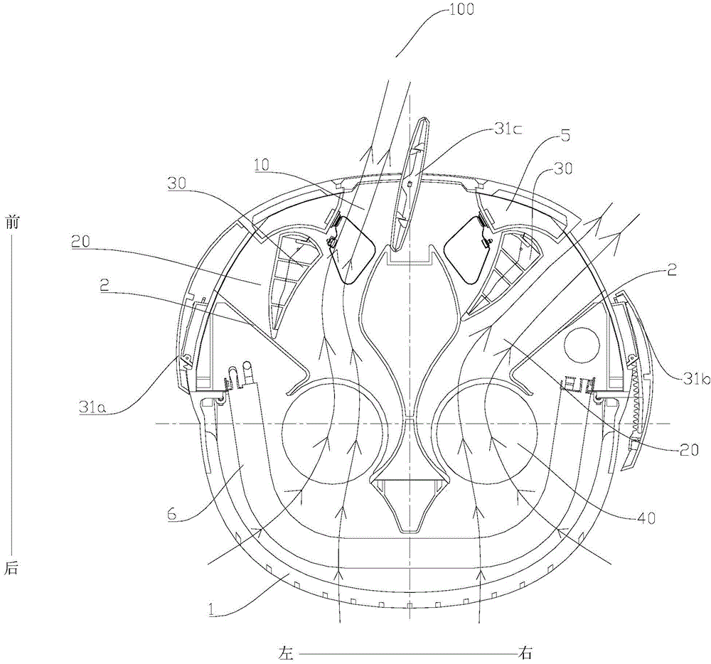 Air-conditioner indoor unit and air outlet control method of air-conditioner