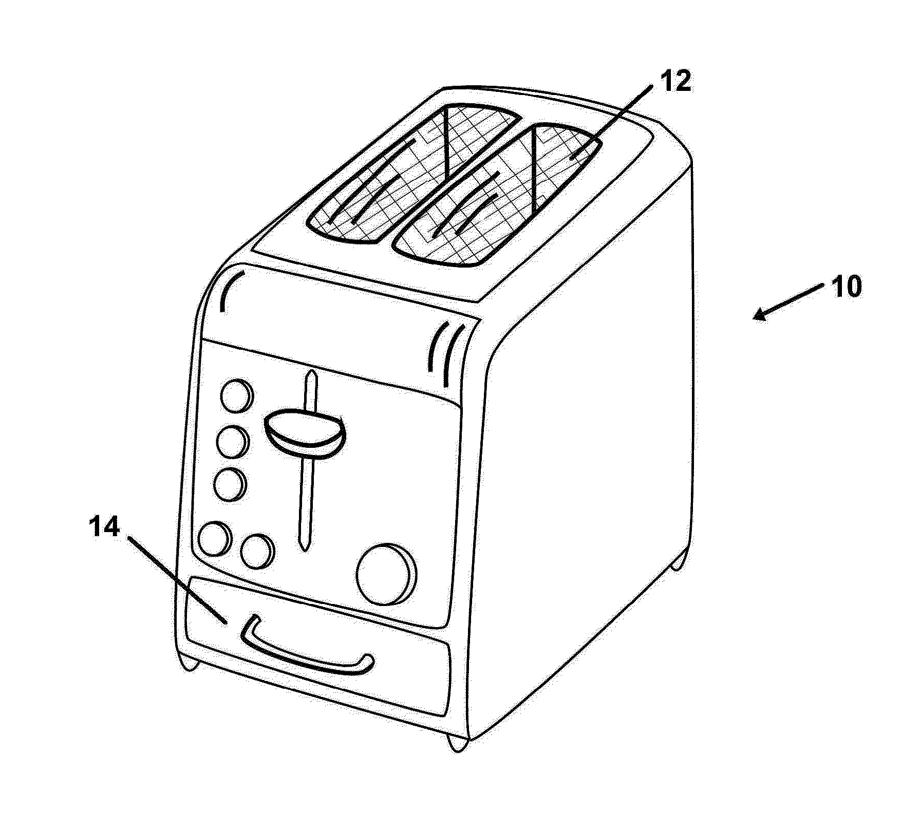 Combination Counter Top Toaster and Food Warmer