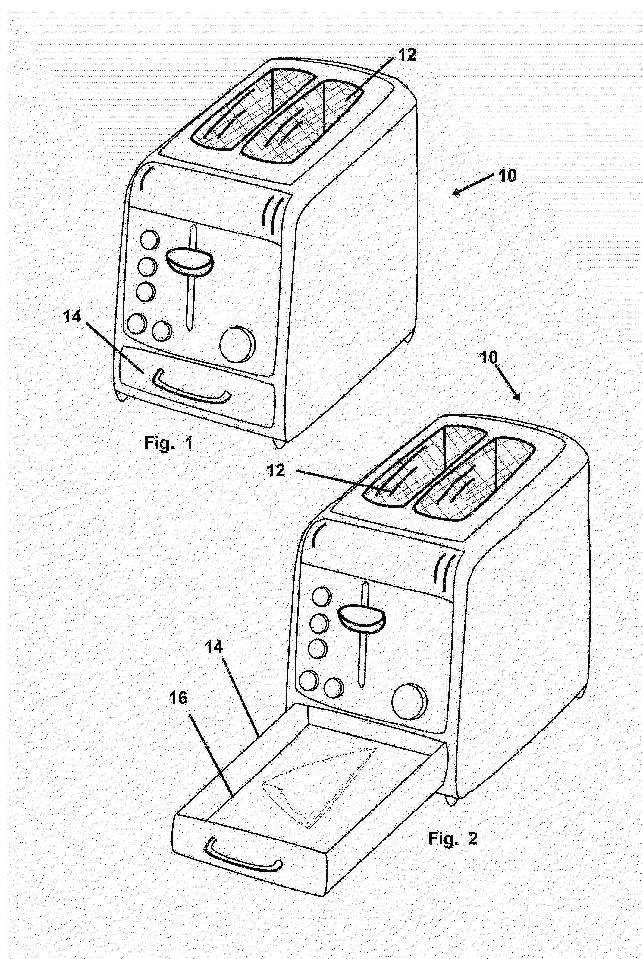 Combination Counter Top Toaster and Food Warmer