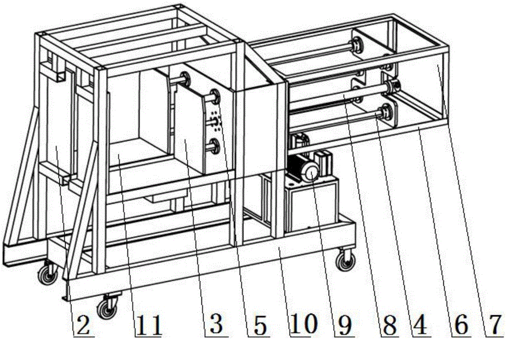 Ceramic fiber module extruder