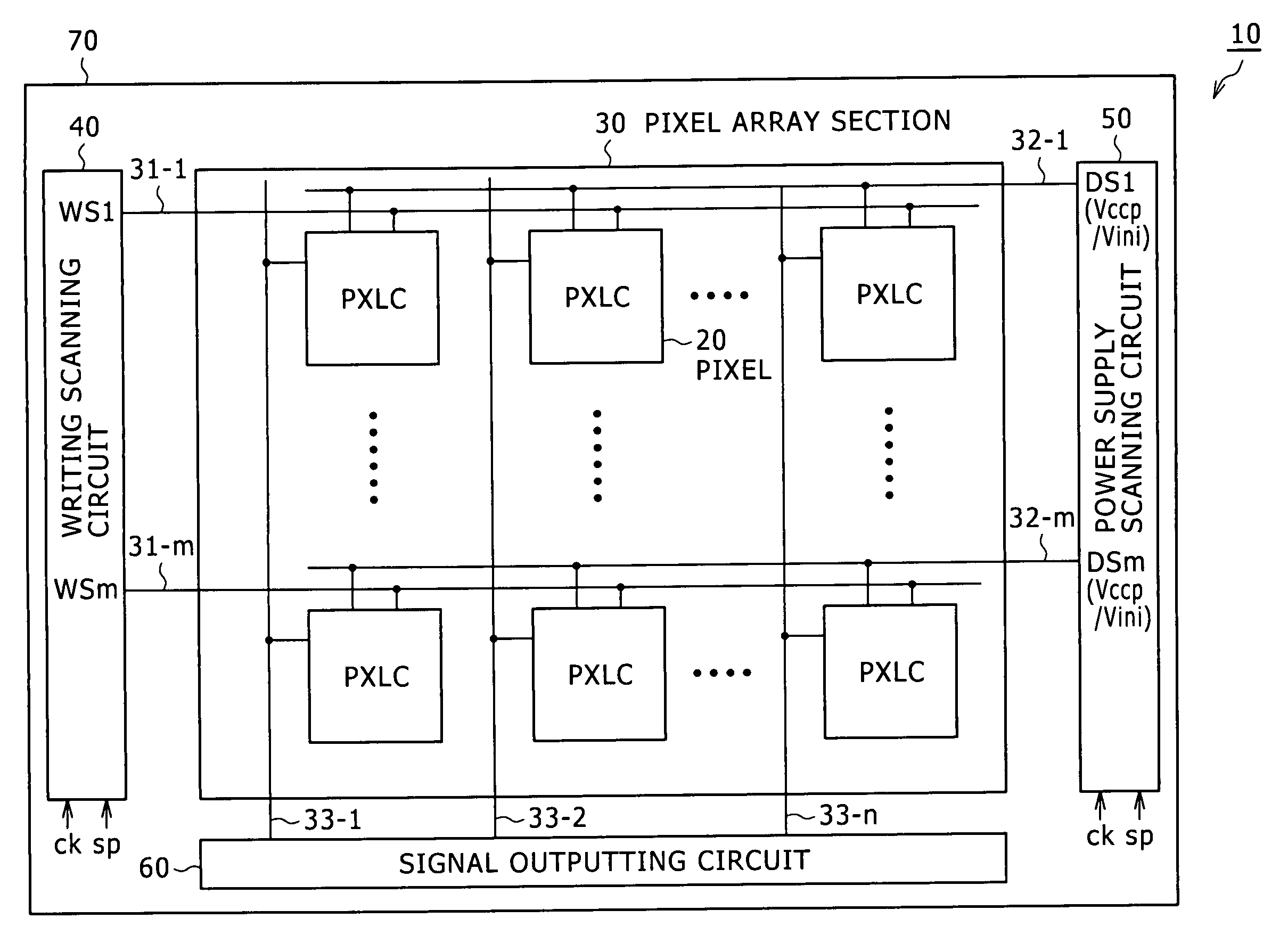 Display apparatus, driving method for display apparatus and electronic apparatus