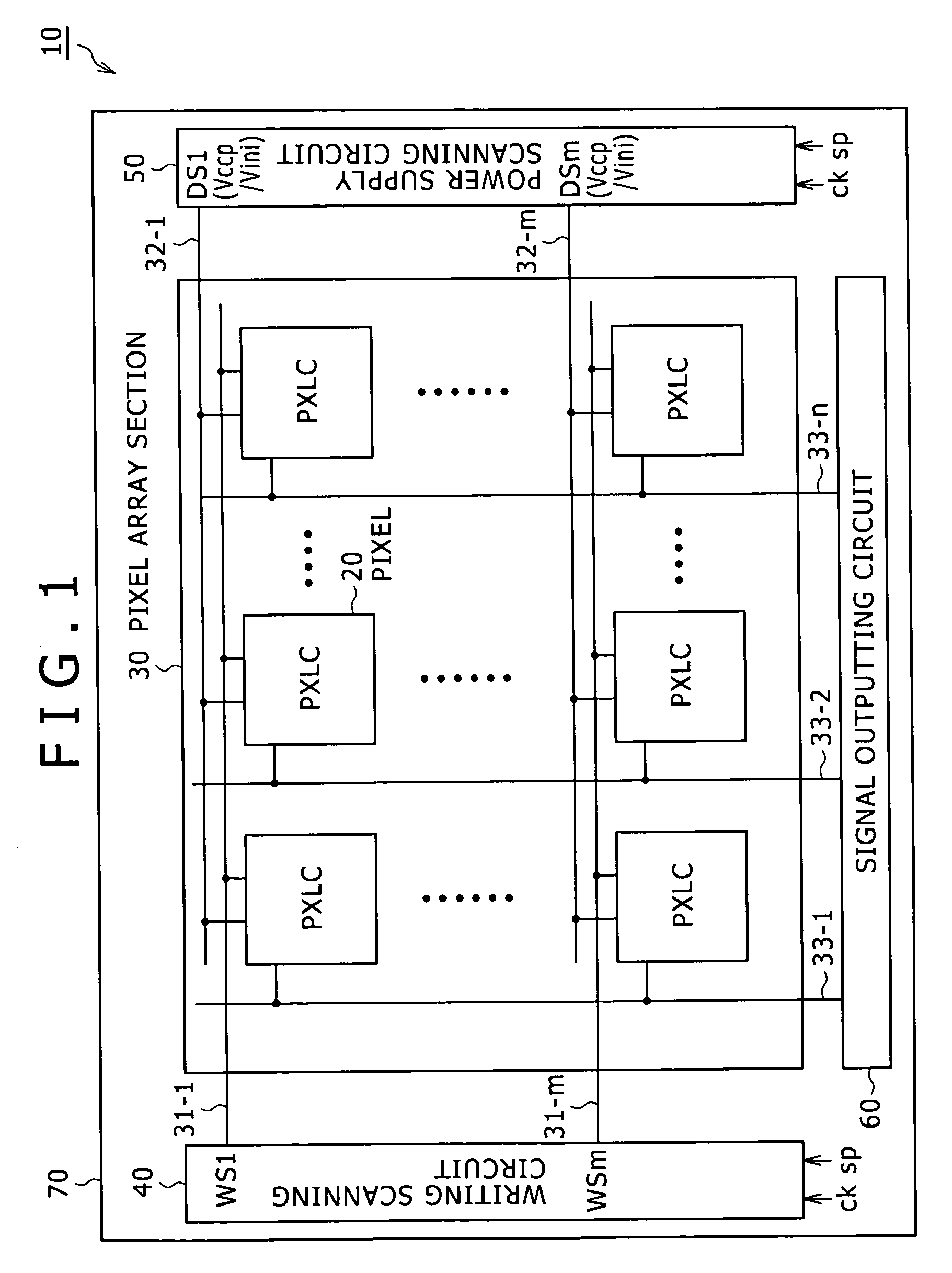 Display apparatus, driving method for display apparatus and electronic apparatus