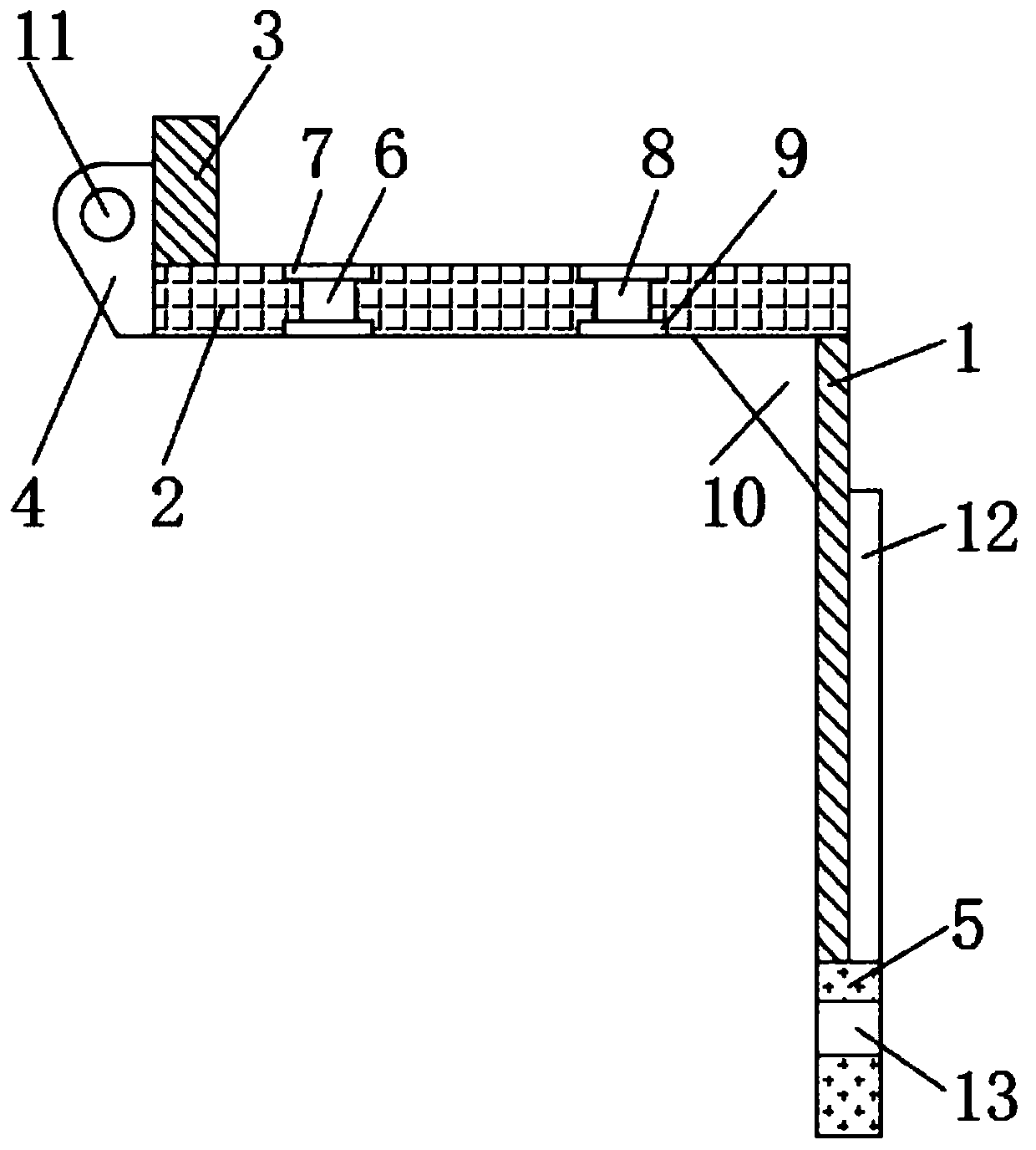 Bobbin creel integrated structure used on rotor spinning