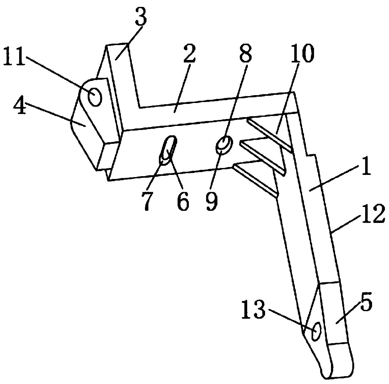 Bobbin creel integrated structure used on rotor spinning