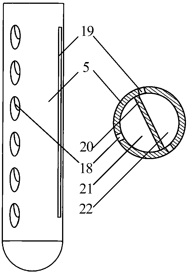 Double-channel tube electrode and electrolytic cutting method thereof