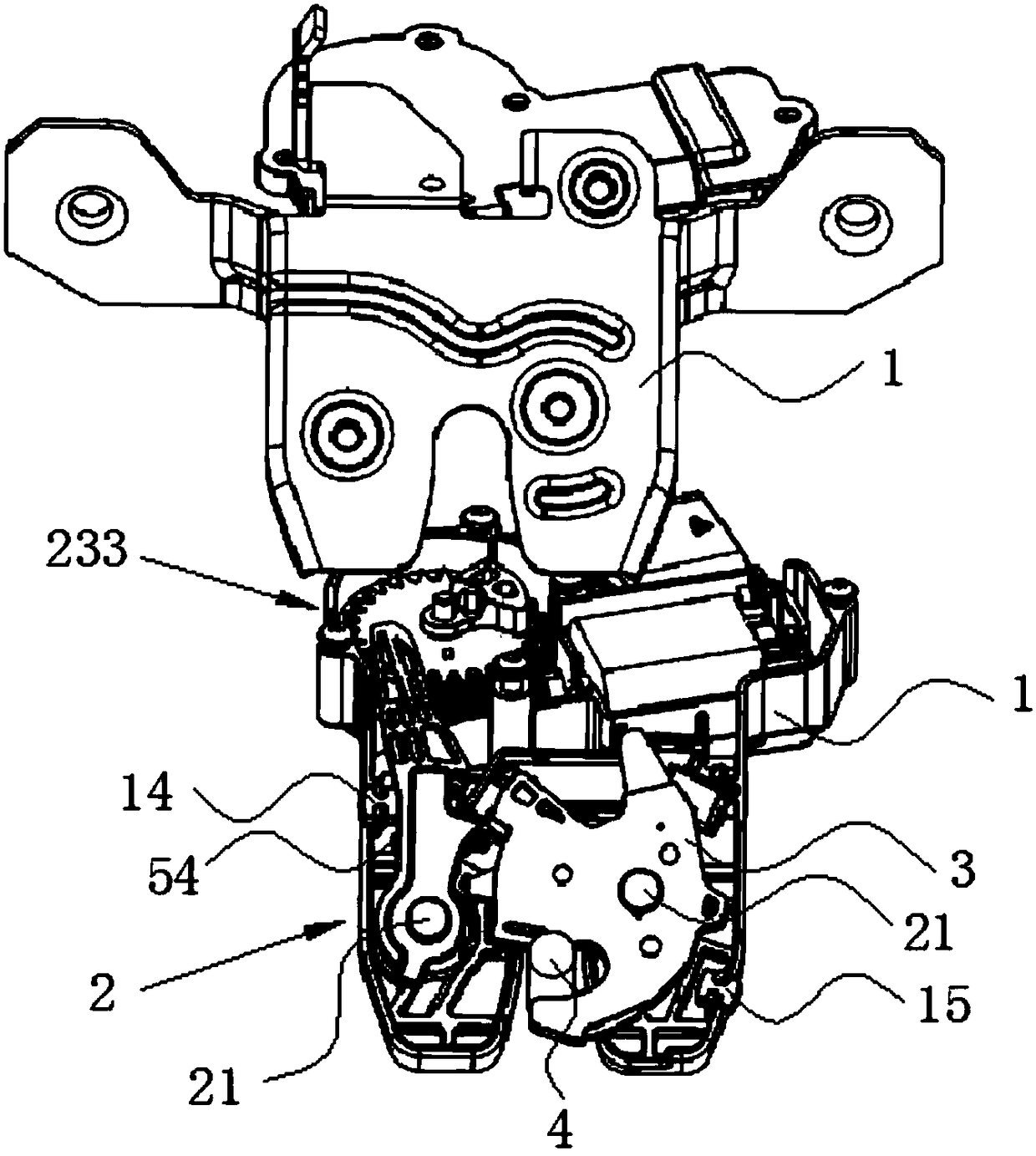 Electric unlocking device for automobile door lock