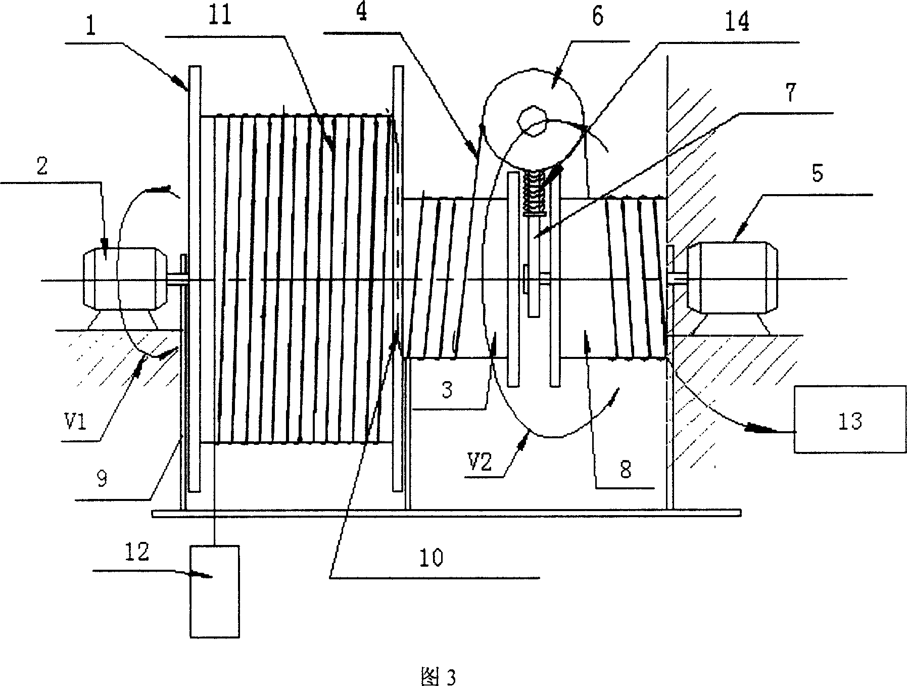 Non-slip-ring type underwater cable car transmitted by digital signal