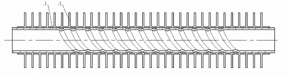 Reinforced heat transferring element