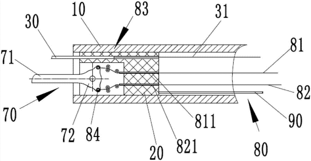 Tool for forming traumatic surface at edge of patency foramen ovale