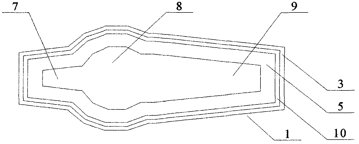 Intermediate-frequency induction furnace for solar energy polysilicon purification by metallurgy method and polysilicon purification method