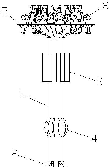 a bicycle parking tree