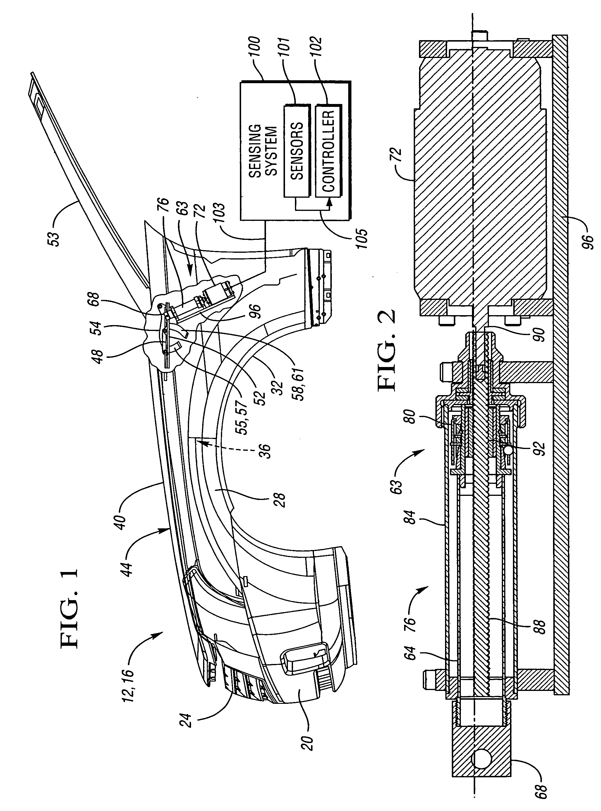 Hood elevation system