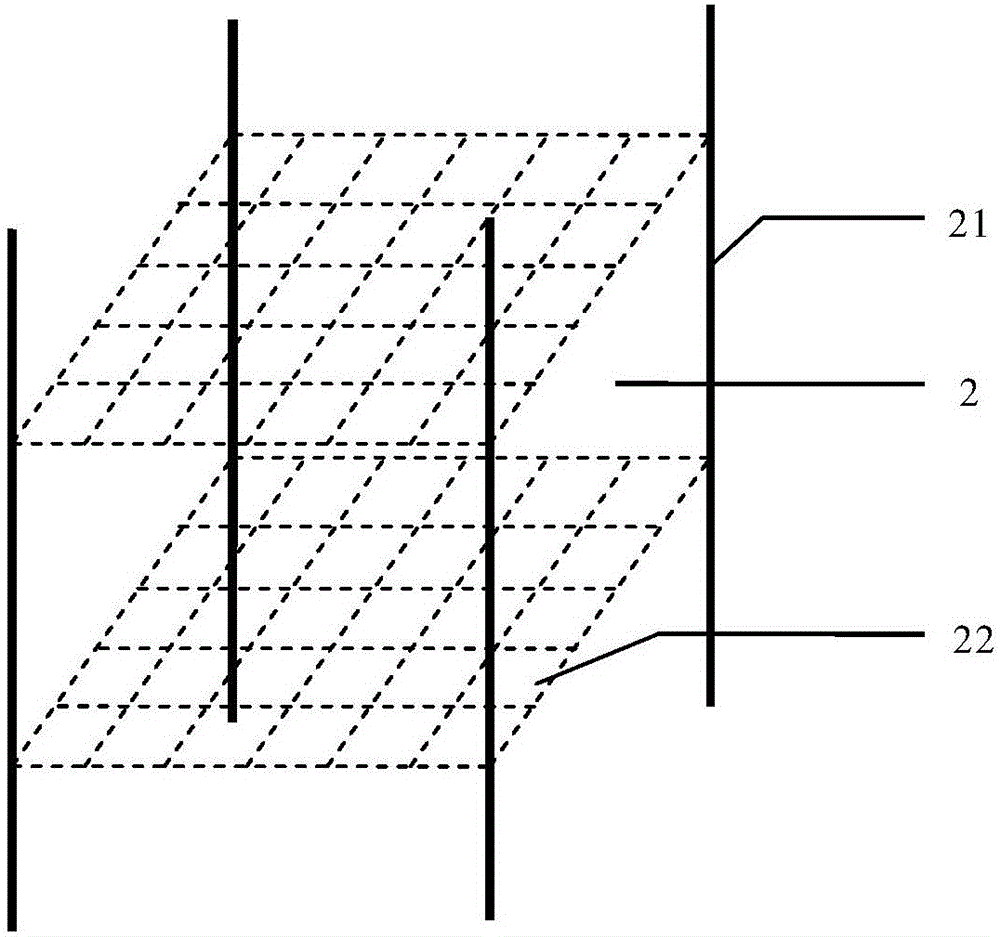 Hardwood branch inverted cuttage method, cuttage device and seedling growing container