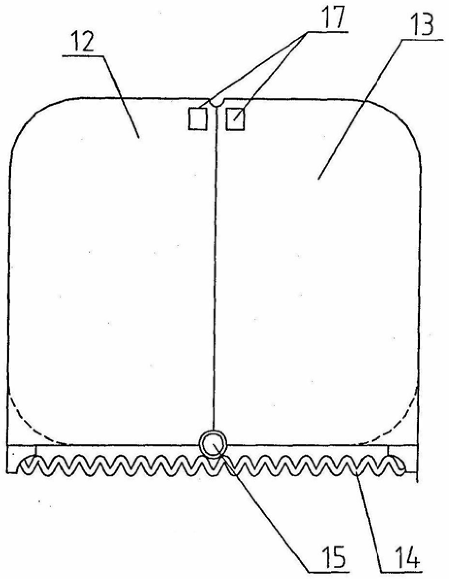 Cable floating ball throwing device for submersible