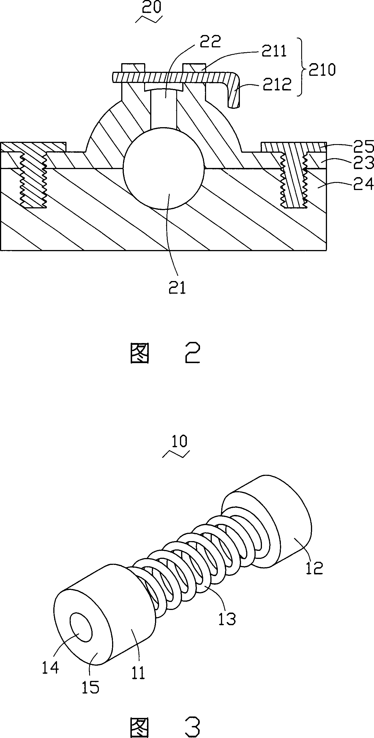 Temperature measuring device and heat tube measuring system