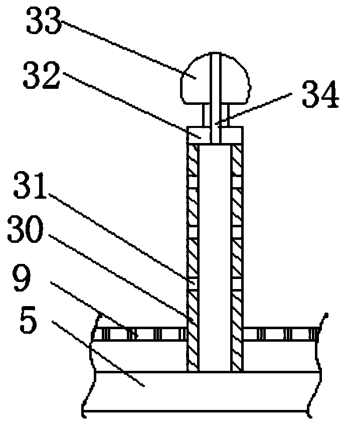 Biotechnology-based reagent tube placement rack with good stability