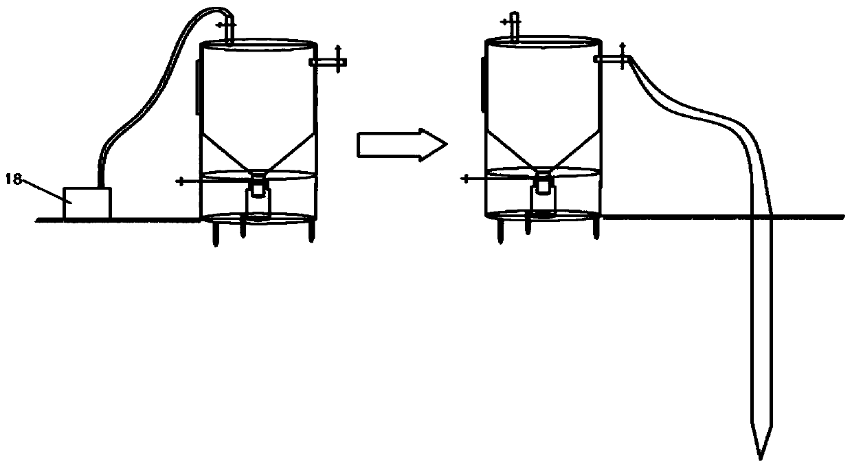 Air moisture collection device and method