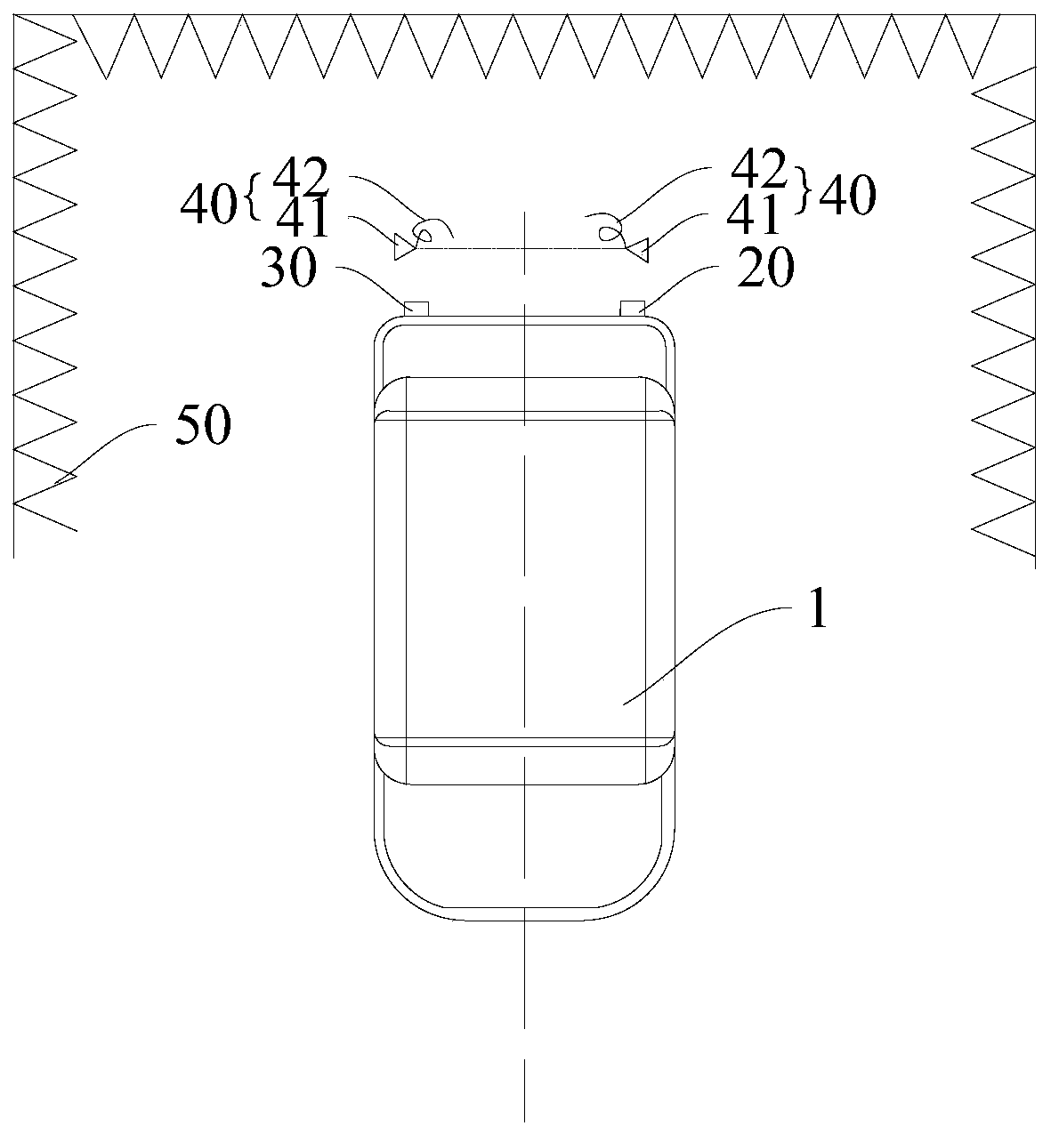 Vehicle-mounted radar calibration device and calibration method thereof