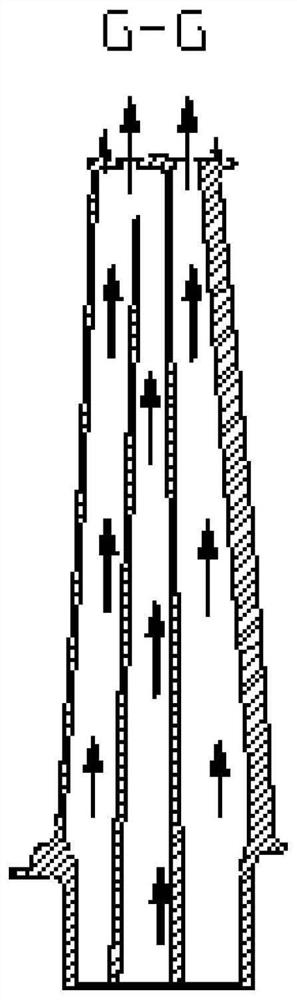 A low-pressure turbine air-cooled blade