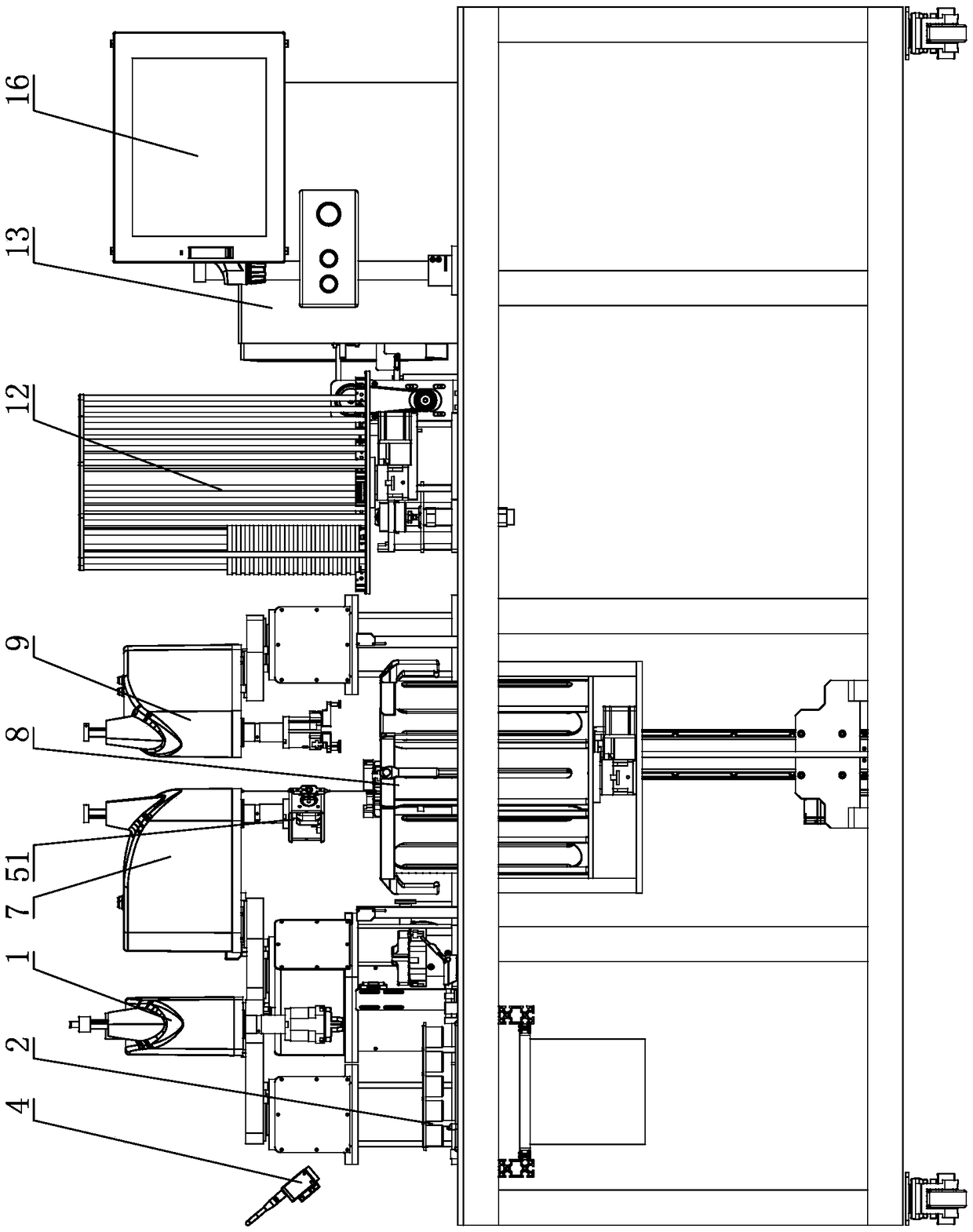 Microbial sample pretreatment intelligent robot