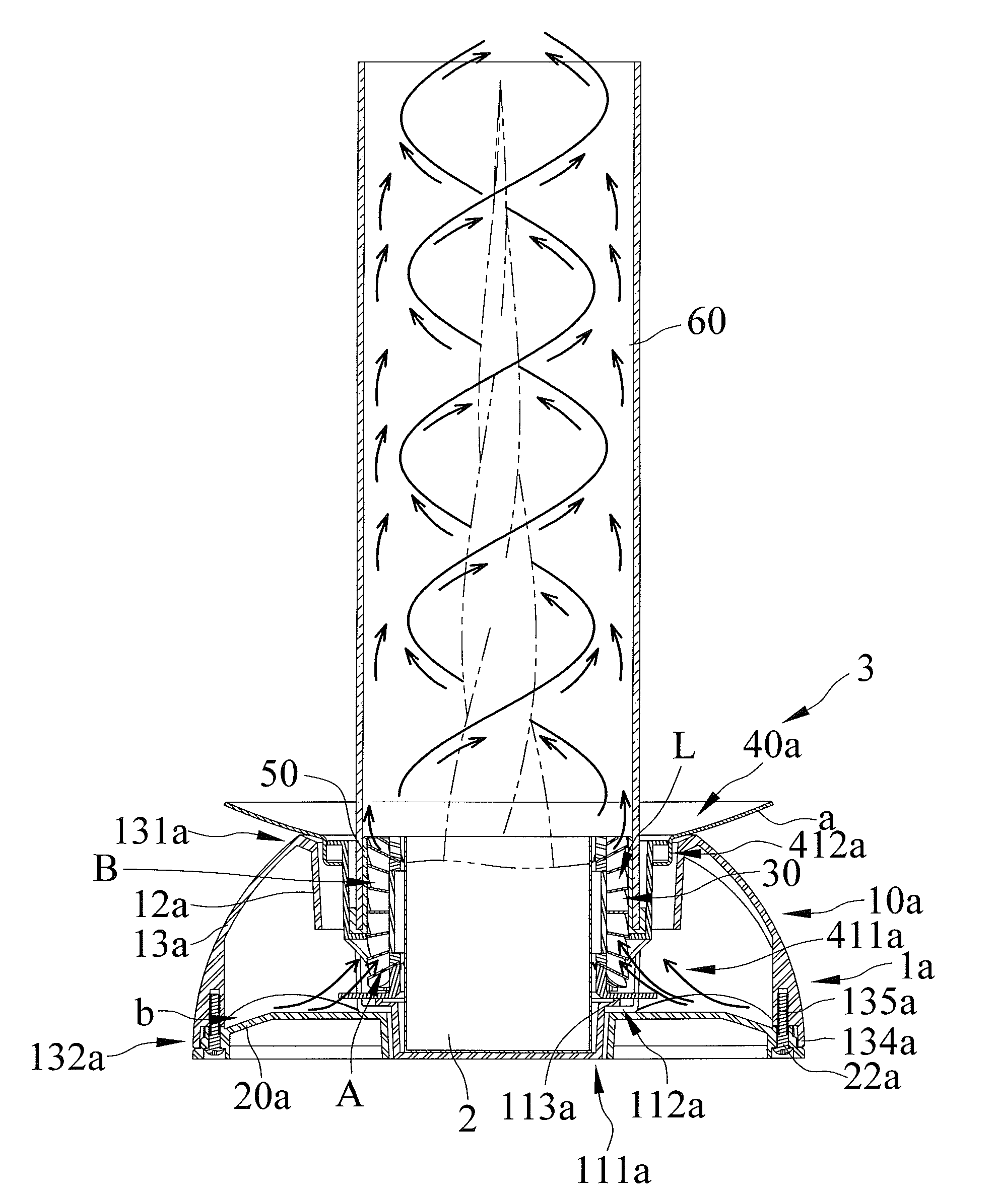 Easy Transportable Vortex Type Gas Lamp