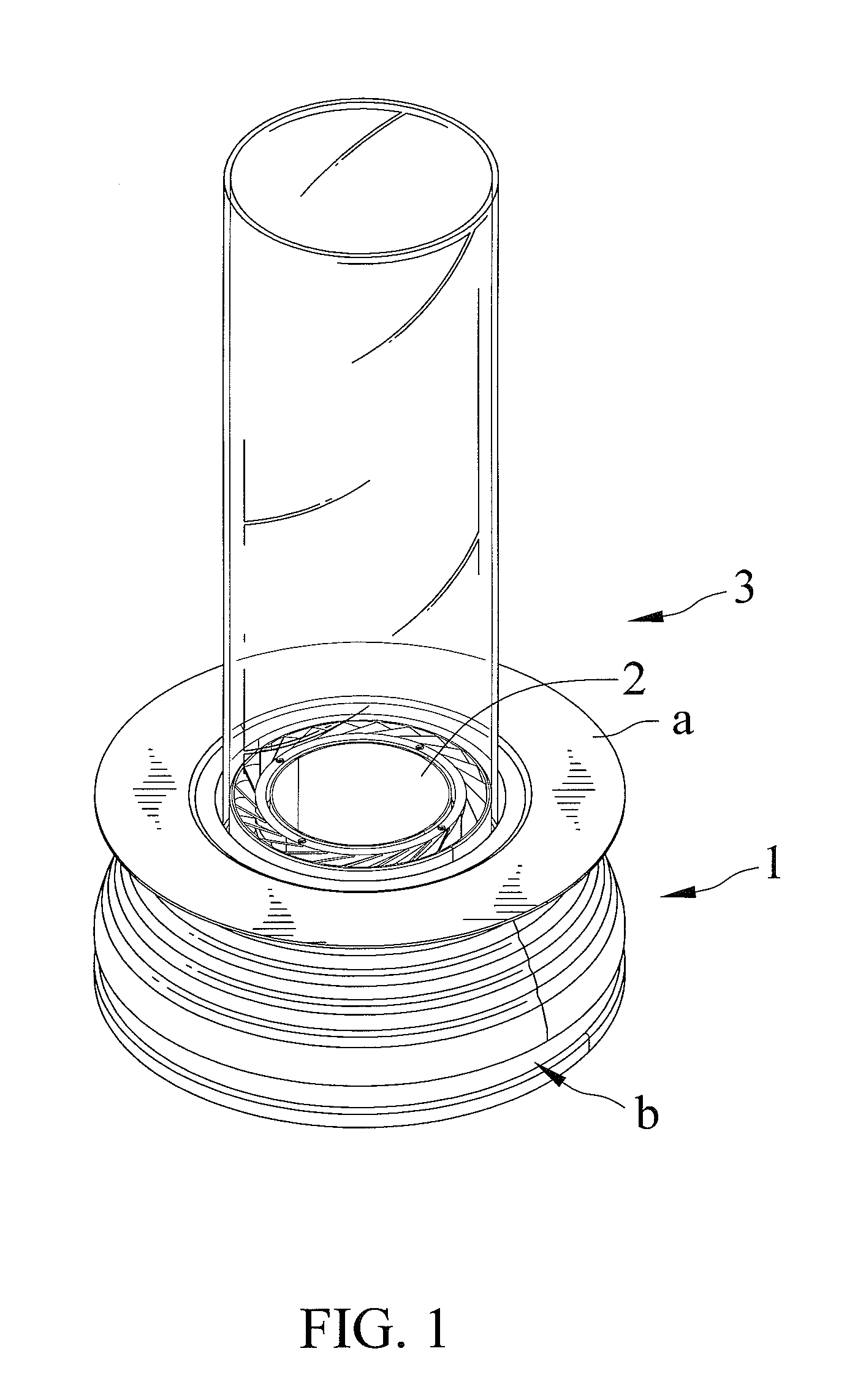 Easy Transportable Vortex Type Gas Lamp