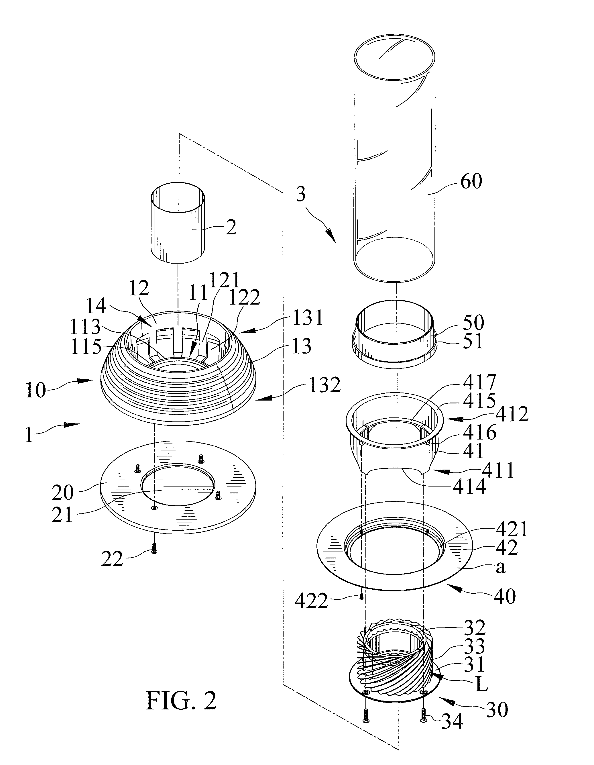 Easy Transportable Vortex Type Gas Lamp