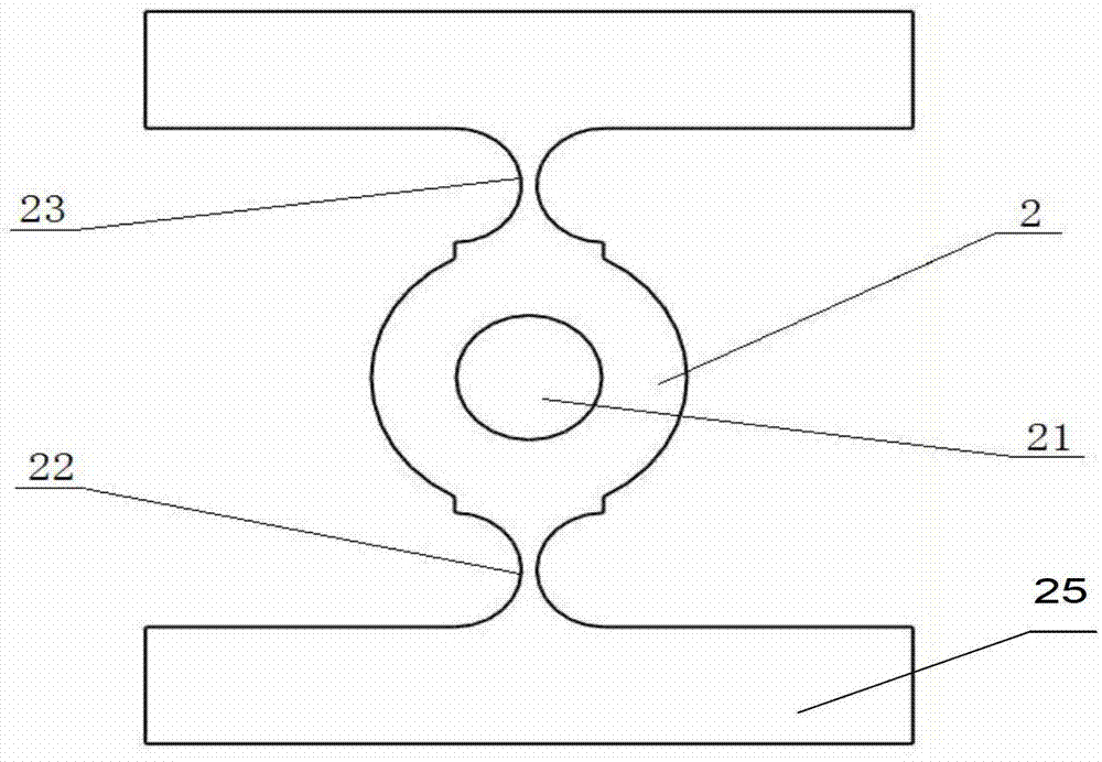 3T1R four-degrees-of-freedom precise location workbench