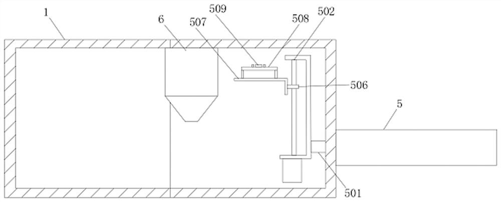 Scooter brake pad one-time forming device and production process thereof