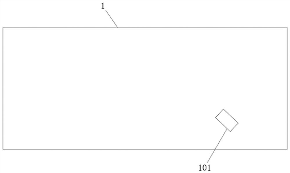 Scooter brake pad one-time forming device and production process thereof