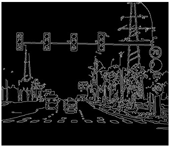 Edge detection method and system based on image multi-dimensional analysis